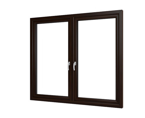 Pvc fenster 140x110 - cm, weiß