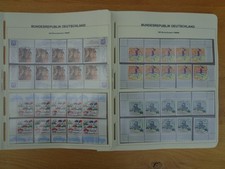 1997 Zehnerbogen aus Einzelmarken gesammelt gestempelt, so sehr selten 1200 €