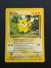 Pokémon Karte • Pikachu • Dschungel Jungle Set • 60/64 • Deutsch