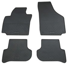 Gummifußmatten für Skoda Yeti ab Bj 2009- Gummimatten Fußmatten Set Matten 4-tlg