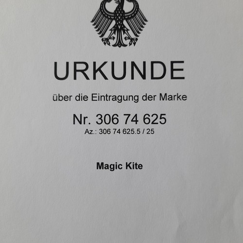 Marke magic kite in klasse - "magic,