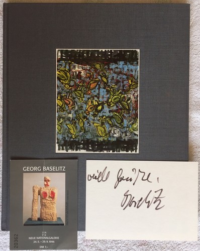 Georg baselitz signiert kunst - georg,