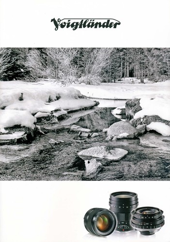 Voigtländer prospekt katalog - prospekt,