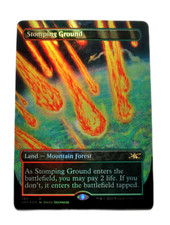 Stomping Ground FOIL Extended Art Unfinity: Extras MTG Magic