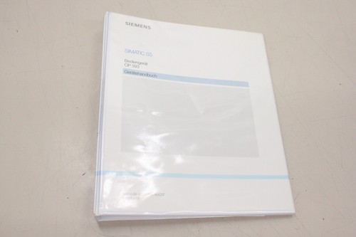 Siemens geraetehandbuch op393 - geraetehandbuch,