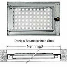 BRISTA Stahlkellerfenster verzinkt Kellerfenster Metall 1 Flg. ZL 60x40 34-050