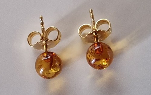 Ostseeschmuck ohrstecker - ostseeschmuck,