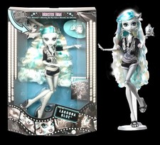 Monster High Reel Drama Lagoona Blue black & white Mattel HKN30 NEU/OVP