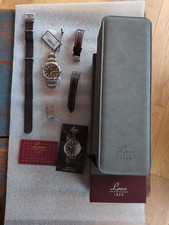 Laco Genf.2 Fliegeruhr, Saphirglas, Inkl. 3 Armbänder Sehr Guter Zustand