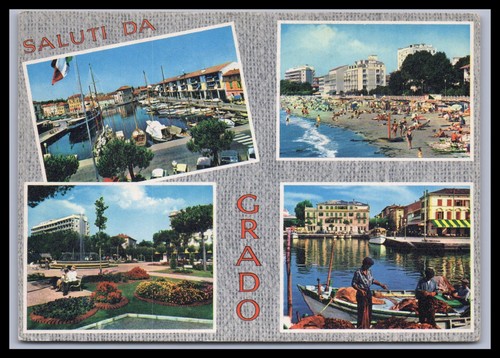 Ansichtskarte grado italien - grado,