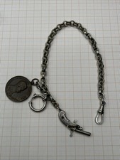 Uhrkette Münzkette Pistole