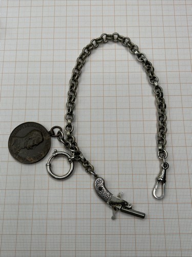 Uhrkette münzkette pistole - uhrkette,