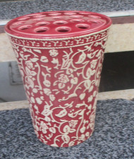 super schöne Steckvase Better Homes - braun m. beige Geschenk -