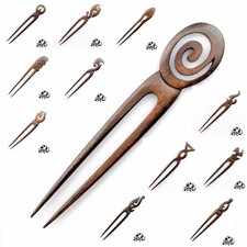 HS 001-020 / Hairsticks Haarnadeln Holz Haarschmuck Hairpin Haarstab Haarforke