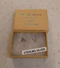 Amethyst Ohrringe Sterling