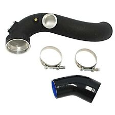 Alu Ladedruckrohr für BMW N54 / N55 Motoren mit versetztem 335d Kühlmitteltank