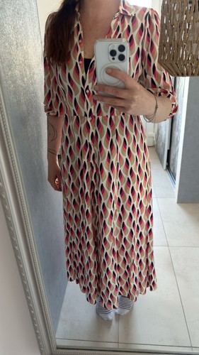 Maxikleid hemdblusenkleid midi - maxikleid,