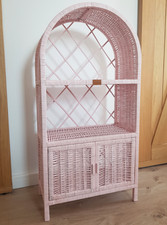 Korbschrank, rosa Etagere mit