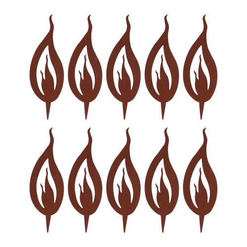 Gartenstecker flammen - gartenstecker,