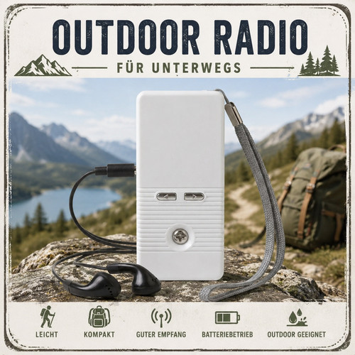 Mini radio taschenradio mit - mini, fm