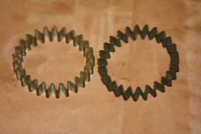 Märklin Metall Baukasten 2x Zahnkranz für Spurkranzrad 21 Vorkrieg