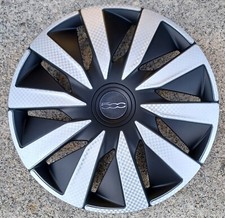 4 Alu-Design Radkappen 14 Zoll "LAZIO"passend für Fiat 500