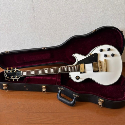 Burny les paul custom - paul, white