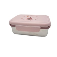 LÄSSIG Brotdose Kinder Brotdosen Adventure Tipi nachhaltig umweltfreundlich Kind