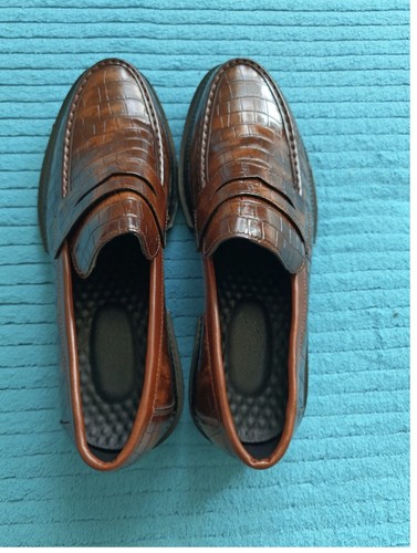 Braune loafer mit - loafer,