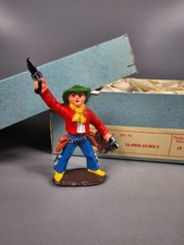 DDR Gummi Indianer Billy the Kid Hose blau Emil Bayer KG NEU unbespielt