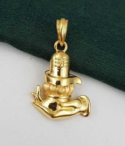 Massiver gold anhänger 22k - massiver,