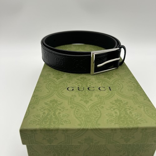 Gucci leder gürtel - gürtel, 80cm