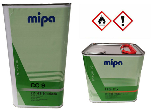 Set klarlack mipa cc9 5 - cc9,