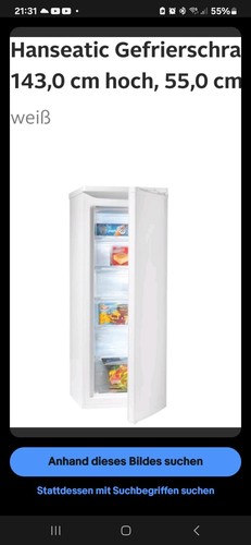 Hanseatic gefrierschrank - hanseatic,