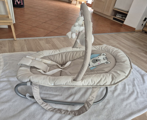 Gepolsterte babywippe - gepolsterte,