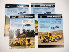 4 Prospekte Caterpillar CAT