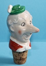 Alte Porzellan Schnapsnase /