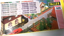 FALLER H0 529 Zäune Eisenzäune Modellbau Zaun Sortiment