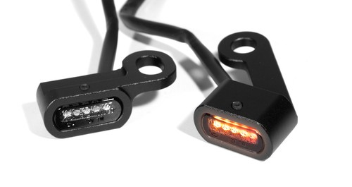 Mini led blinker schwarz - blinker,