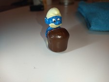 ü ei figuren Schaumkuss-Schlumpf Variante Schokokuss Braune Umrandung 