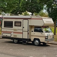 Mitsubishi L300 Alkoven Wohnmobil mit FFB Aufbau