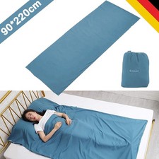 Schlafsack Inlett Reiseschlafsack 220cm X90cm Hüttenschlafsack Leicht Kompakt DE