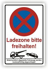 Ladezone bitte freihalten