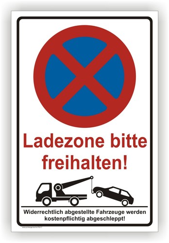 Ladezone bitte freihalten