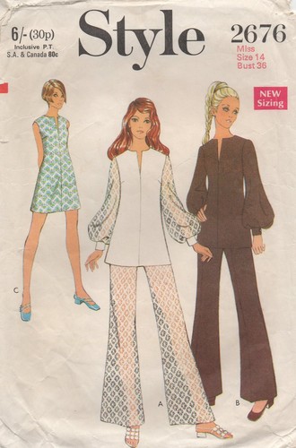 Style schnittmuster 2676 - schnittmuster,