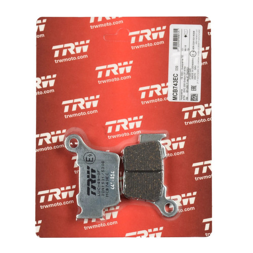 Trw bremsbelag organisch - trw,