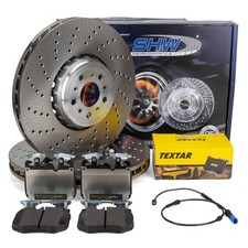 SHW Bremsscheiben + TEXTAR