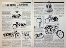 Oldtimer Markt 10/1989 Teil III - Firmenportrait Horex - ein interessanter Rückb