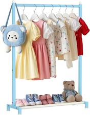 Blauer Kinder Kleiderständer