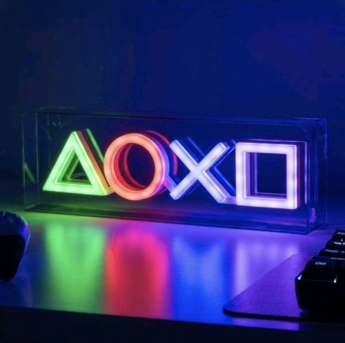 Playstation neon lampe wie - playstation,